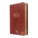 Biblia Reina Valera 60 Clásica café imitación piel tamaño manual 12.5P PJR