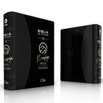 Biblia Reina Valera 77 Estudio del mensaje profético escatológico imitación piel con índice negro 9 ptos