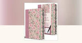 Biblia Reina Valera 60 Apuntes rosa flores canto pintado tapa dura TM 11P