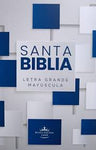 Biblia Reina Valera 60 mediana letra grande mayúscula azul 11P PJR-MAY