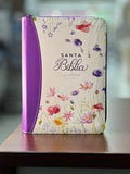 Biblia Reina Valera 60 imitación piel, letra grande, cierre 11P PJR