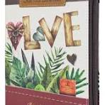 Biblia Reina Valera 60 manual imitación piel fantasía marrón fantasía grana con cierre e índice 12.5P