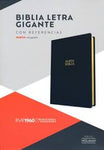 Biblia Reina Valera 60 letra gigante negro edición 2023 piel fabricada 14P