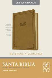 Biblia NTV edición de referencia ultra fina similpiel letra grande marrón