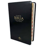 Biblia Reina Valera 60 Clásica negro imitación piel, índice, manual 12.5P PJR