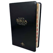 Biblia Reina Valera 60 Clásica negro imitación piel, índice, manual 12.5P PJR
