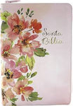 Biblia Reina Valera 60 letra grande edición limitada rosa imitación piel con cierre e índice 12P