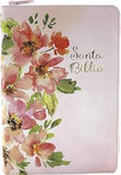 Biblia Reina Valera 60 letra grande edición limitada rosa imitación piel con cierre e índice 12P