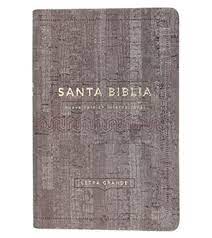 Biblia NVI manual madera cuero italiana letra grande 11P