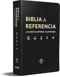 Biblia Reina Valera 60 de referencia con enciclopedia ilustrada imitación piel negro manual 10 pts