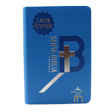 Biblia Reina Valera 60 chica letra mediana DR Azul