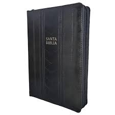 Biblia Reina Valera 60 manual letra gigante edición limitada negro imitación piel con cierre e índice 14P