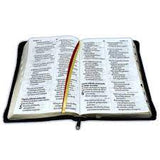 Biblia Reina Valera 60 imitación piel letra súper gigante negra índice y cierre 19P PJR