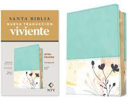 Biblia NTV edición compacta menta letra grande