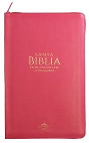 Biblia Reina Valera 60 Clásica fucsia imitación piel, cierre, índice, manual 12.5P PJR