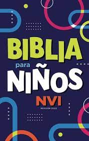 Biblia NVI 2022 para niños texto revisado tapa dura Confort Print