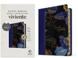 Biblia NTV manual con filament azul letra gigante con índice 12p