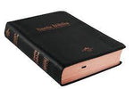 Biblia Reina Valera 60 mediana vinil negro letra gigante con índice 14pts PJR