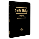 Biblia Reina Valera 1960 mediana fuente de bendiciones imitación piel negra PJR