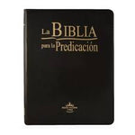 Biblia Reina Valera 60 de la predicación letra grande café 12P