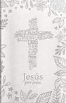 Biblia promesas manual Jesús para todos marfil imitación piel con índice 12P