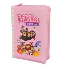 Biblia Reina Valera 60 bolsillo Mi gran viaje rosa imitación piel con cierre e índice 8.5P