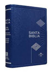 Biblia Reina Valera 60 Chica Letra Mediana MDM Vinil Azul 9P PJR