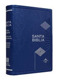Biblia Reina Valera 60 Chica Letra Mediana MDM Vinil Azul 9P PJR