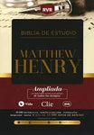 Biblia Reina Valera 77 de estudio Matthew Henry Leathersoft negro índice