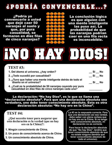 Folleto evangelistico realmente sabes