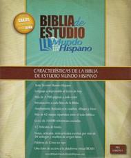 Biblia de  Estudio Mundo Hispano Piel Europea