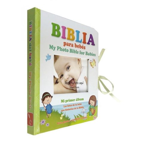 Biblia album para bebés bilingüe