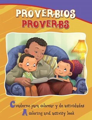 Libro para colorear proverbios bilingüe