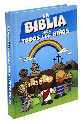 Biblia para todos los niños azul