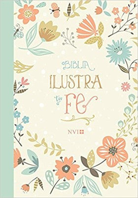 Biblia NVI ilustra tu fe piel italiana