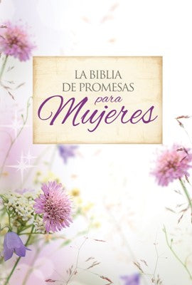 Biblia Reina Valera60 de Promesas Letra Grande Floral con cierre
