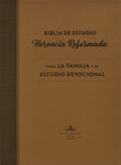Biblia Reina Valera 60 estudio Herencia reformada símil piel café