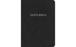 Biblia Reina Valera 60 piel fabricada de referencias negro letra gigante 14P