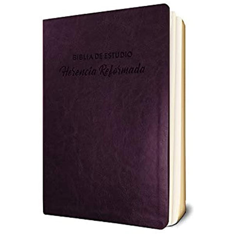 Biblia RV1960 Estudio herencia reformada vino tinto SP