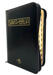 Biblia Reina Valera 1960 Color Negro - Canto Dorado - AYUDAS QR