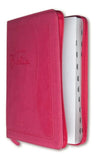 B. RVR60 letra gigante rosa imit piel