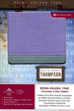 Biblia Reina Valera 60 Thompson personal lila/gris