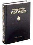 Biblia Reina Valera 60 vida plena tela negro