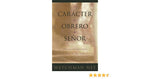 Carácter del obrero del Señor, El