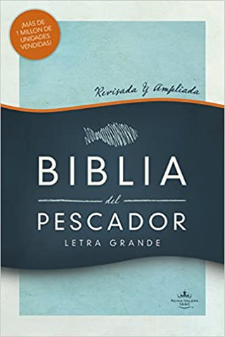 Biblia Reina Valera 60 del pescador letra grande tapa dura