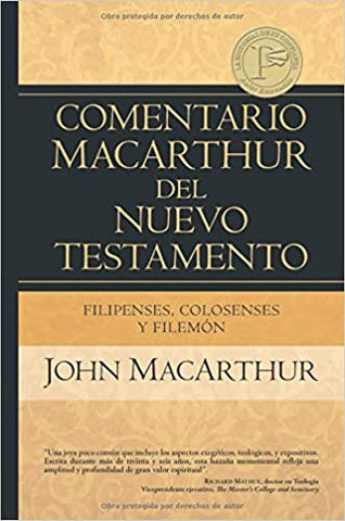 Comentario Macarthur Filipenses Colosenses y Filemon