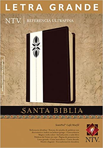 B. NTV referencia ultrafina letra grande cafe/marfil
