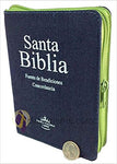 Biblia Reina Valera 60 jean con cierre