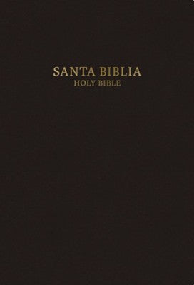 Biblia Reina Valera 60 / KJV Bilingüe Tamaño Personal, tapa dura con índice