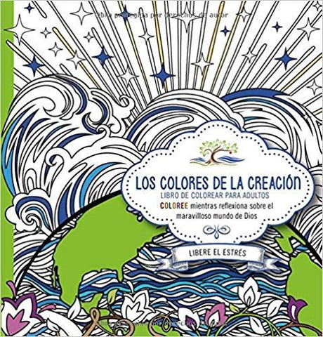 Colores de la CreaciÃ³n Libro para Colorear - LibrerÃ­a Libros Cristianos